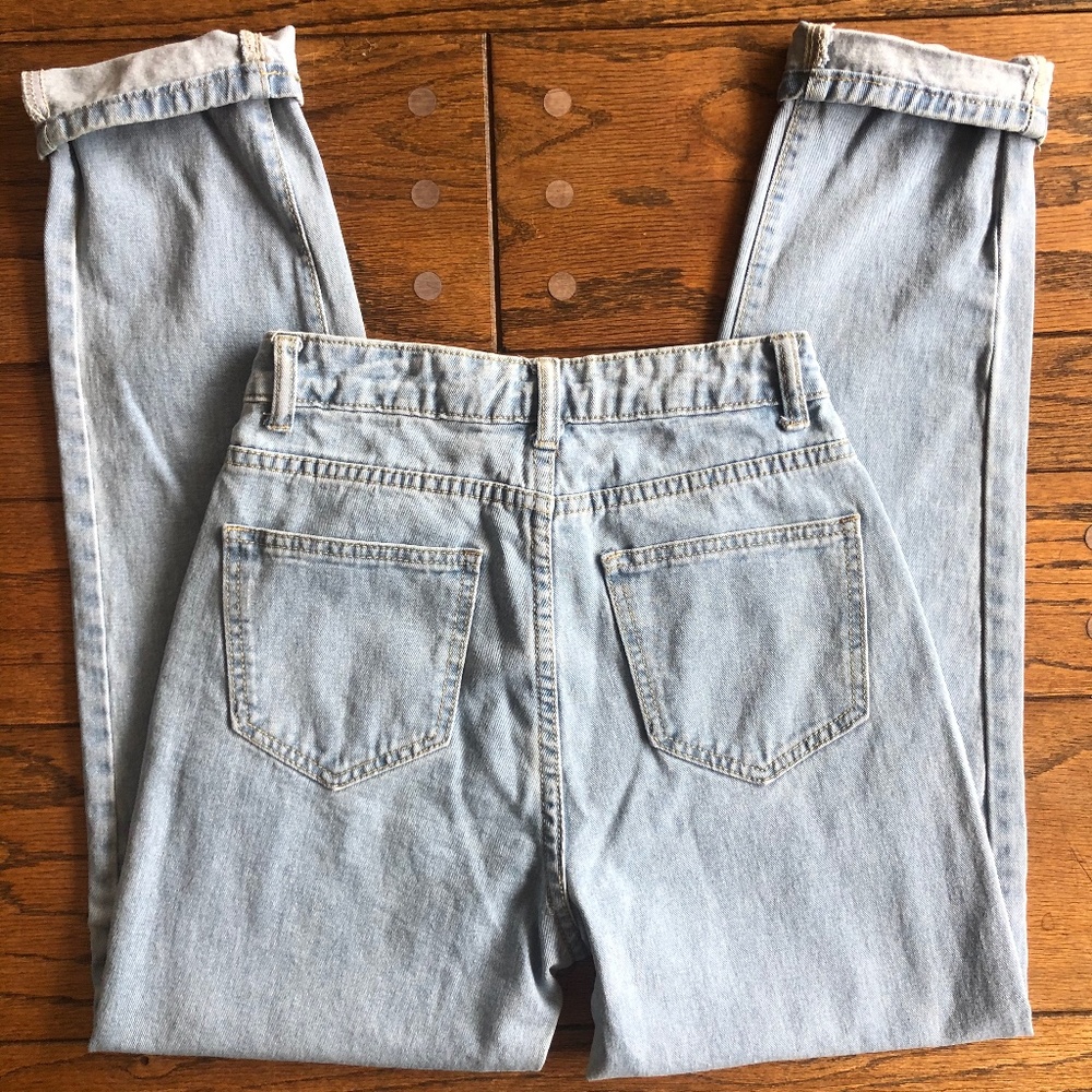 thrifted jeans, vintage jeans, denim, second hand - Picture 2 of 3